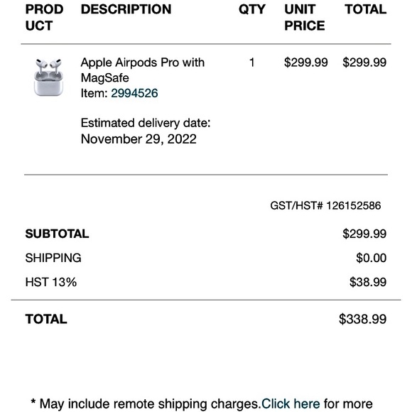 AirPods Pro 1st generation - Picture 1 of 3